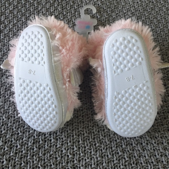 Plush Unicorn Slippers by Limited Too - Picture 3 of 3